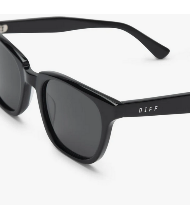 Diff Eyewear Colton Black/Smoke Sunglasses