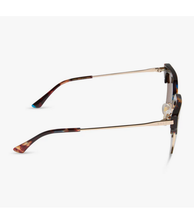 Diff Eyewear Capri Confetti Tort/BRN Sunglasses