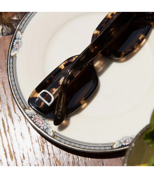 Diff Eyewear Daphne Espresso Tort Metal/BRN