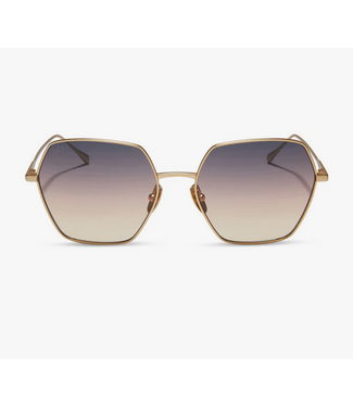 Diff Eyewear Harlowe Brushed Gold/Twilight