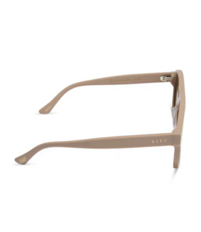 Diff Eyewear Nash Almond & Brown Sunglasses