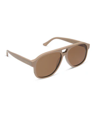 Diff Eyewear Nash Almond & Brown Sunglasses