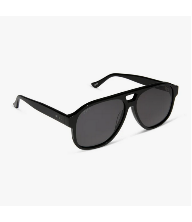 Diff Eyewear Nash Black & Grey Sunglasses