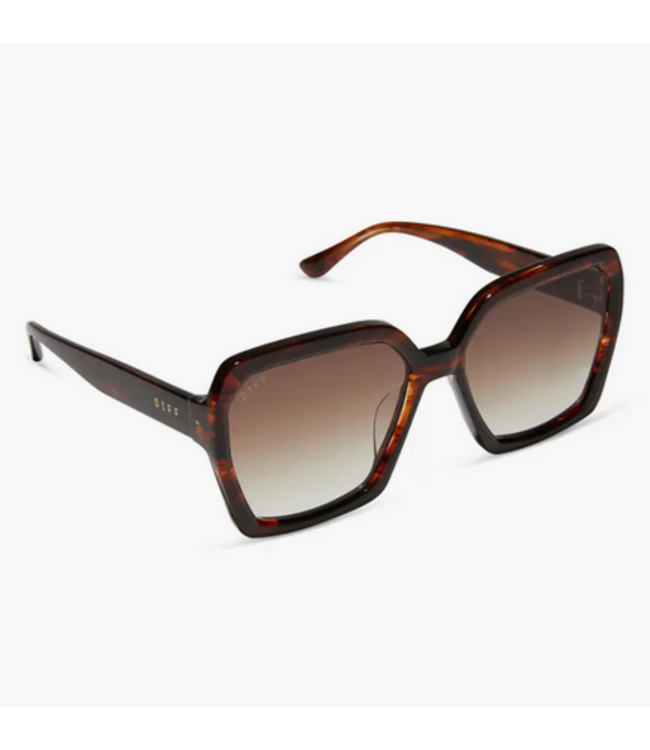 Diff Eyewear Sloane Confetti Tort/BRN Sunglasses