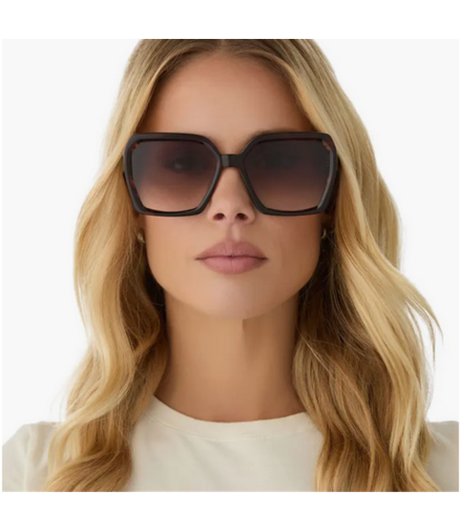 Diff Eyewear Sloane Confetti Tort/BRN Sunglasses