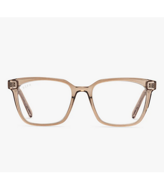 Diff Eyewear Alex Vintage Crystal + Blue Light Reader Glasses 1.75