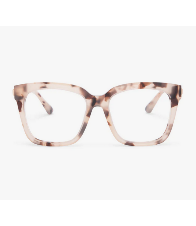 Diff Eyewear Bella Blue Light Cream Tort