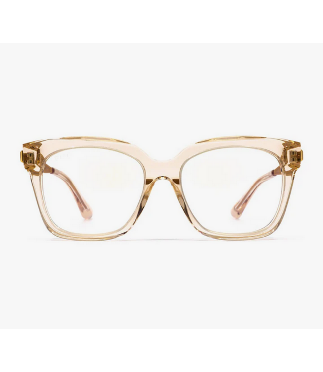 Diff Eyewear Bella XS Blue Light Blush Crystal