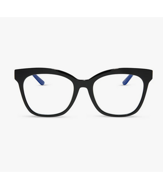 Diff Eyewear Willa Black+ Blue Reader Glasses 1.5