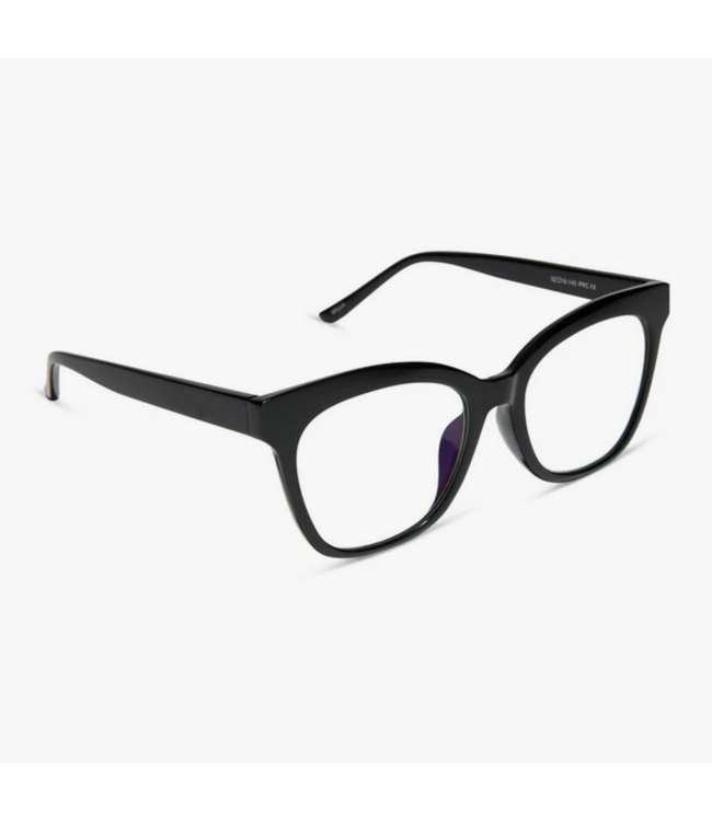 Diff Eyewear Willa Black+ Blue Reader Glasses 1.5