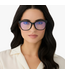 Diff Eyewear Willa Black+ Blue Reader Glasses 1.5
