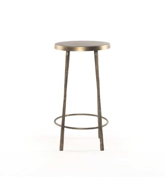 Four Hands Westwood Counter Stool Aged Brass