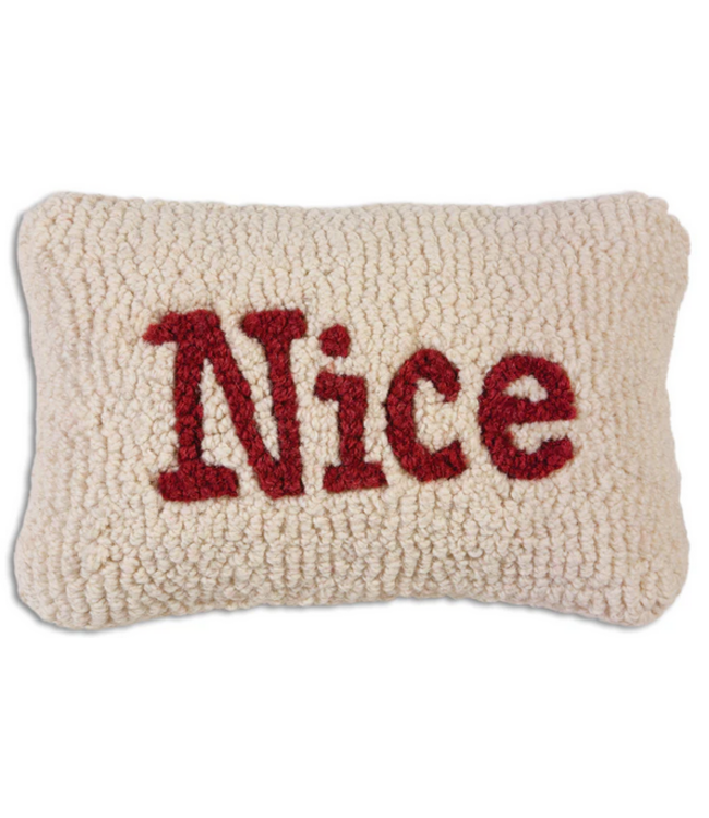 NICE Christmas Wool Pillow 8 x 12