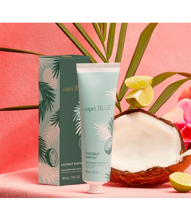 Capri Blue 3 oz Hand Cream Flora Edit - Coconut Santal