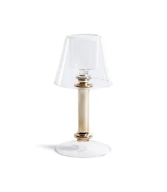 Isola Tealight Lamp Clear & Gold