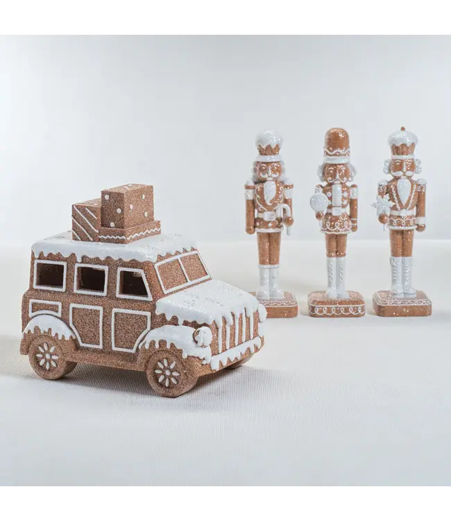 Zodax LED Gingerbread Car