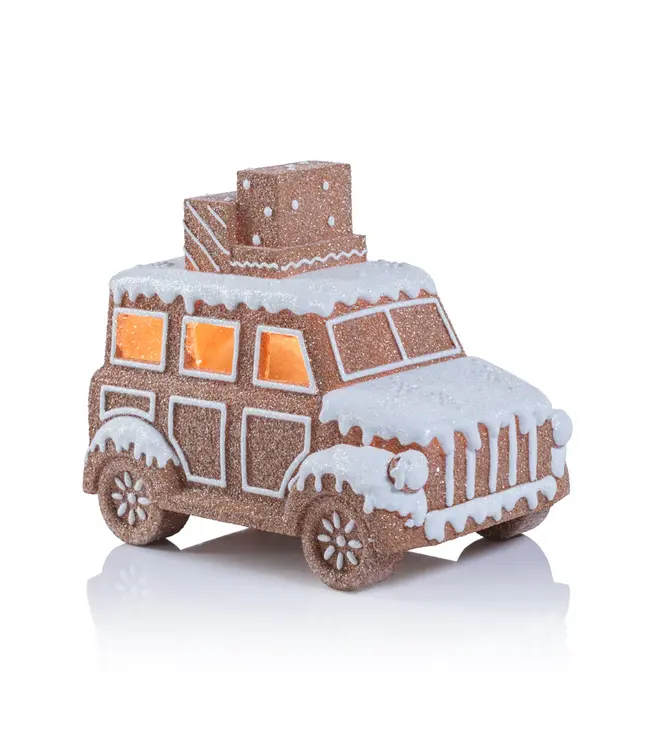Zodax LED Gingerbread Car