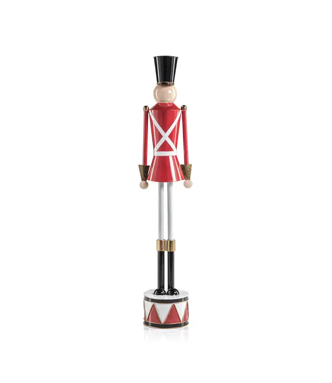 Zodax Alloy Festive Decorative Soldier Tall
