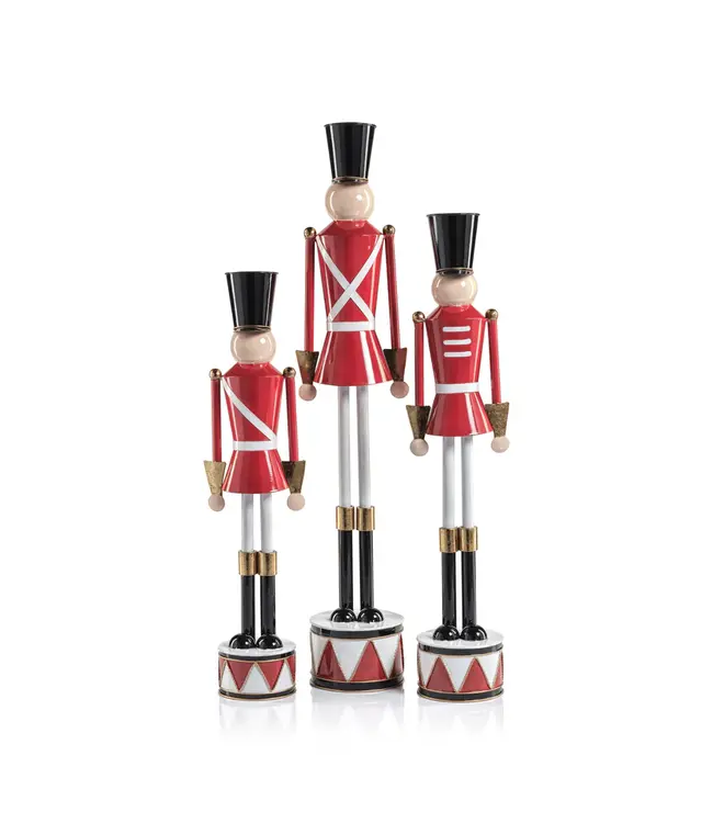 Zodax Alloy Festive Decorative Soldier Tall