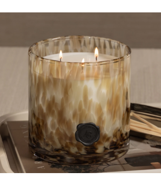 Zodax Apothecary Guild Opal Glass Candle Jar 3 Wick - Javanese Vetiver