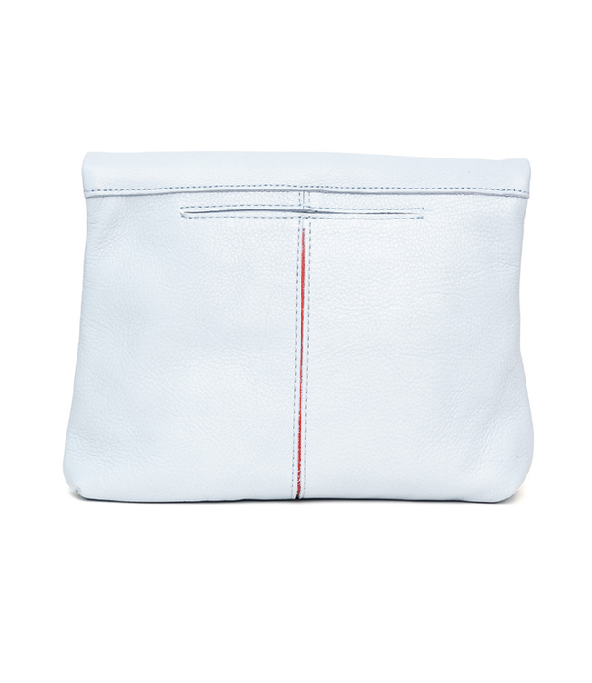 Hammitt VIP Clutch Medium - Hazy Blue/Gold