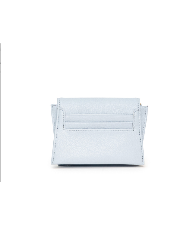 Hammitt Allen Wallet Hazy Blue/Gold