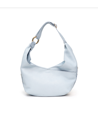 Hammitt Tom Zip Handbag Medium - Hazy Blue/Gold