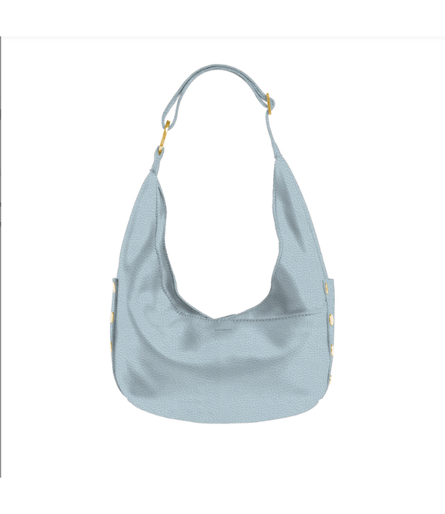 Hammitt Tom Zip Handbag Medium - Hazy Blue/Gold