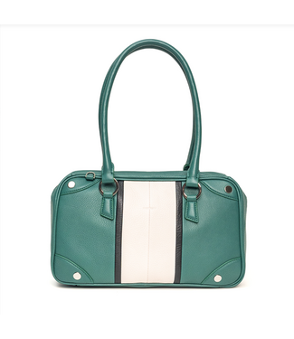 Hammitt Meredith Handbag Medium - Clubhouse Stripe/Silver