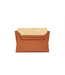 Hammitt Allen Wallet Cocoa Raffia/Gold