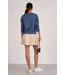 Elan Colorblock Crewneck Sweater Lt Blue