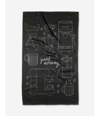 Good Morning Coffee Tea Towel