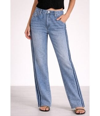 Elan Jeans Faux Track Pants