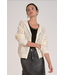 Elan Full Zip Cardigan Sweater Off White