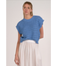 Elan Open Knit Sweater Blue