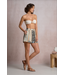Elan Drawstring Shorts Neutral Aztec