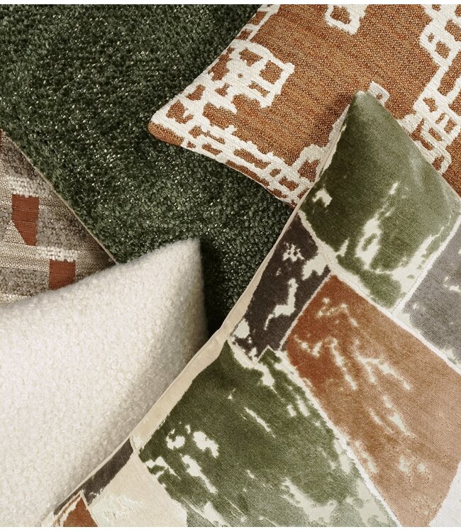 D.V. Kap Adessi Pillow Terracotta - 22 x 22