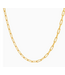 Jen Hansen Demi-Fine Thin Paperclip Chain Gold 18"
