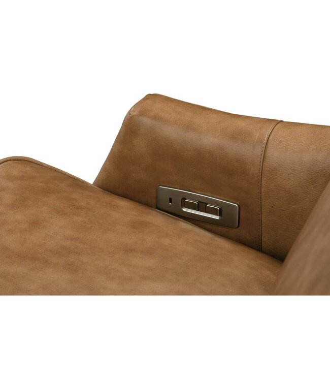 Rowe Furniture by Robin Bruce Kori Leather Recliner - KL217-21 Paomino Butterscotch