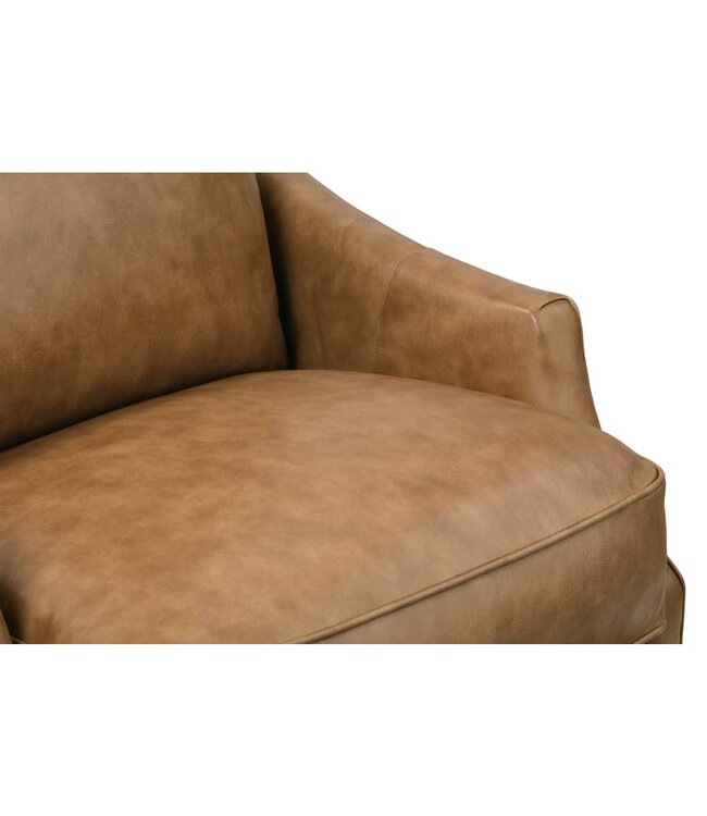 Rowe Furniture by Robin Bruce Kori Leather Recliner - KL217-21 Paomino Butterscotch