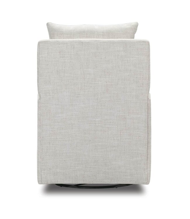 Rowe Furniture by Robin Bruce Lilah Manual Recliner - 11955-89 Tan/Grey Stripe