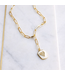 Hayden Gold Lariat Necklace 19'