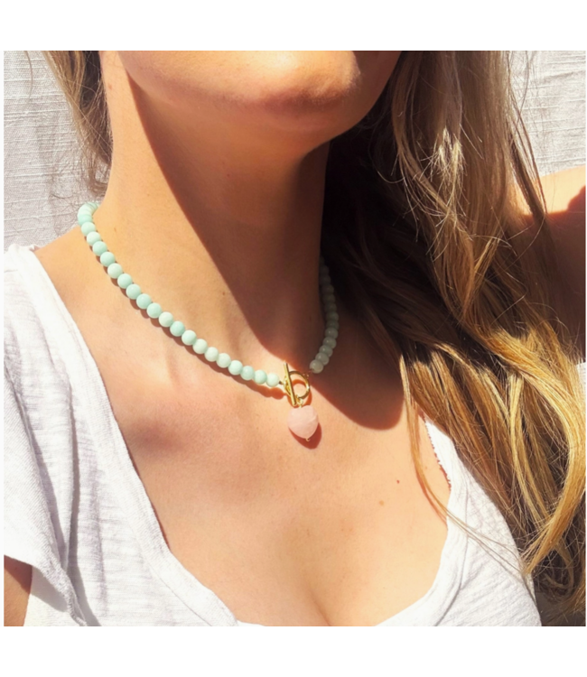 Myra Toggle Necklace 16'