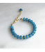 Willow Beaded Stone Candy Bracelet