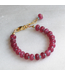 Willow Beaded Stone Candy Bracelet