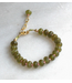 Willow Beaded Stone Candy Bracelet