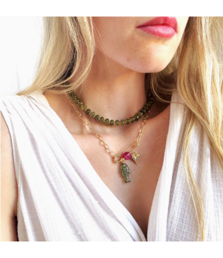 Willow Candy Bead Necklace