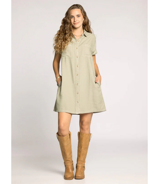 June Dress Olive