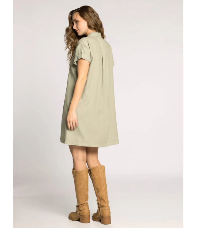 June Dress Olive