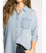 Helena Shirt Blue Stripe Denim